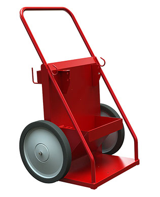 custom cart with bent tube Hydro Tube fabricated the bent tube for this custom cart